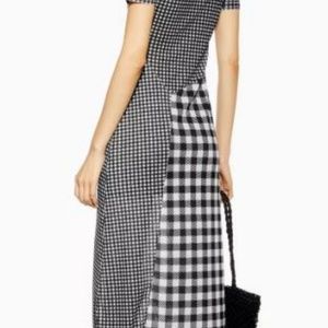 Topshop Dresses - Gingham Check Short Sleeve Dress Topshop Dresses - Gingham Check Short Sleeve Dress